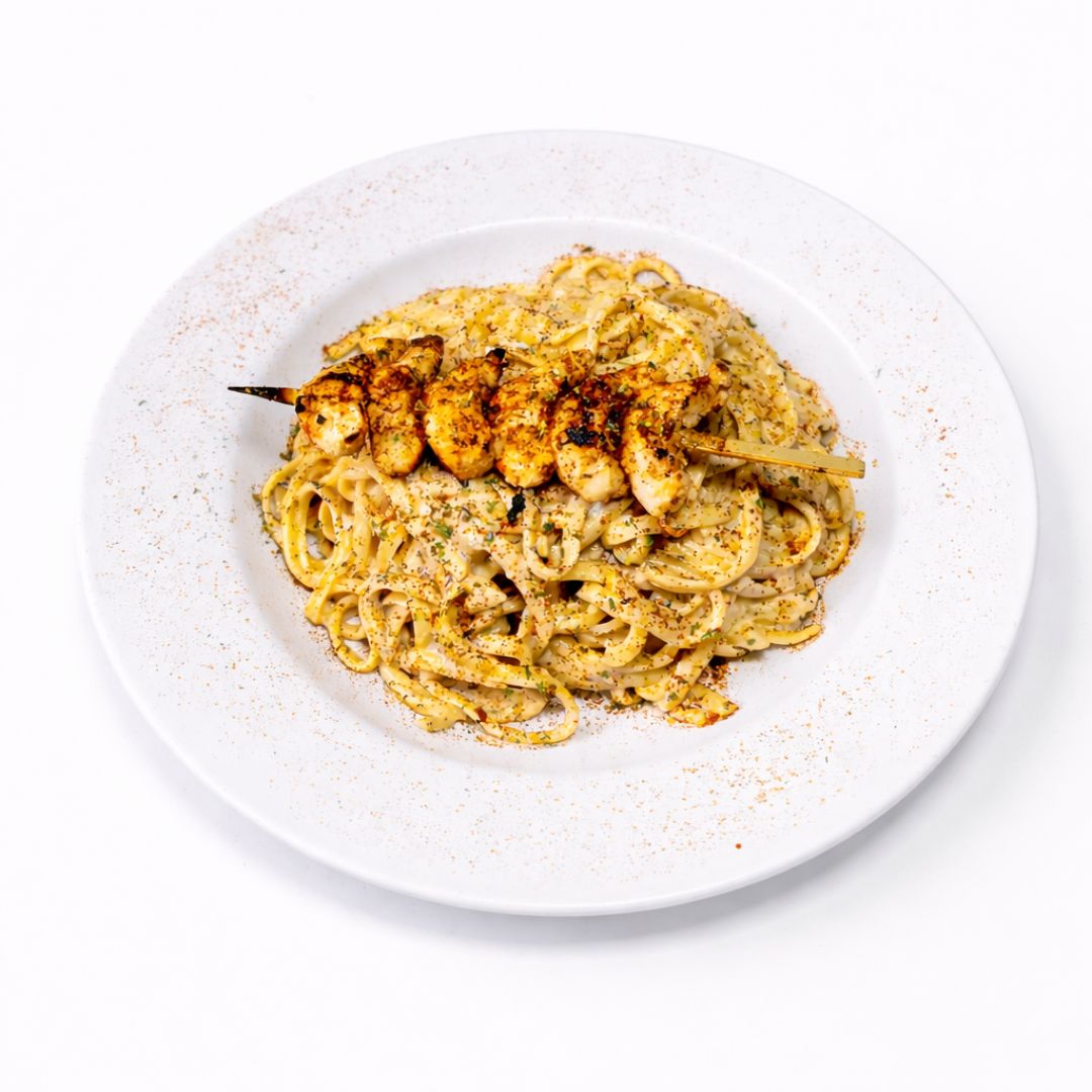 Blackened Shrimp Alfredo​