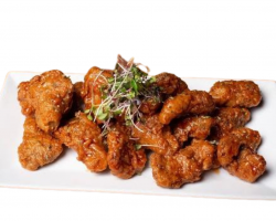 sweet & spicy oyster mushrooms