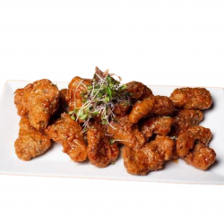 sweet & spicy oyster mushrooms